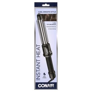 Conair Black Instant Heat Curling Brush